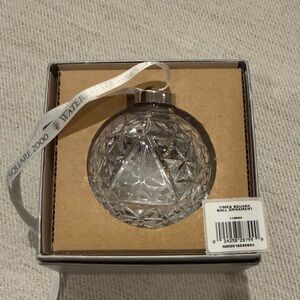 Waterford Times Square 2000 Crystal Ball Ornament
